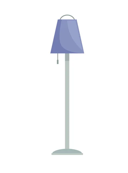 Icona della lampada da terra — Vettoriale Stock