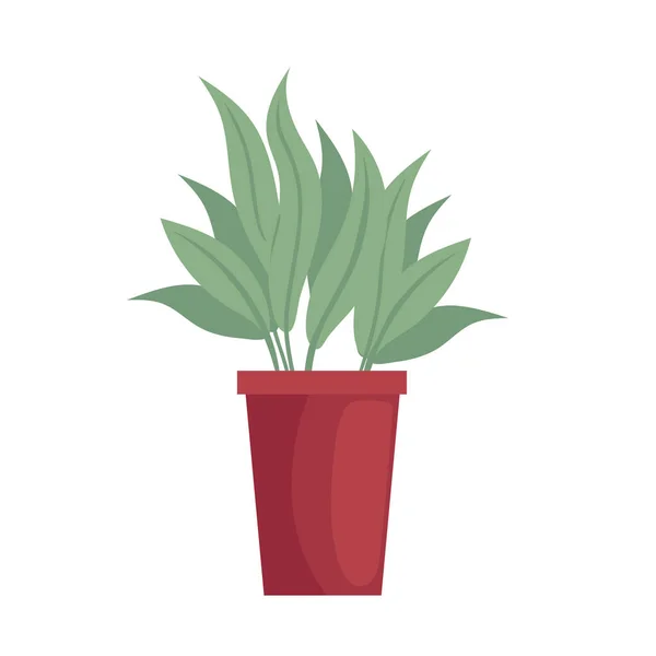Горшок с растением — стоковый вектор