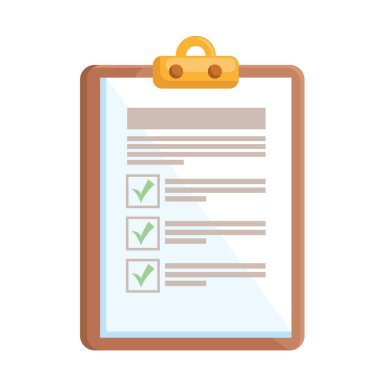 Kontrol listesi olan pano