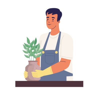 Genç adam bahçıvan Avatar