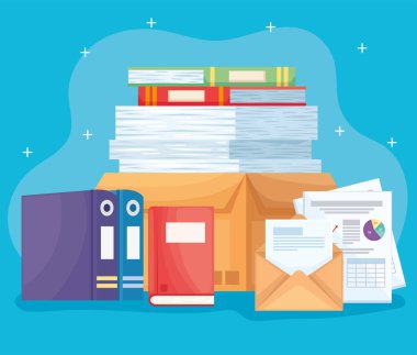 klasörlü karton kutu