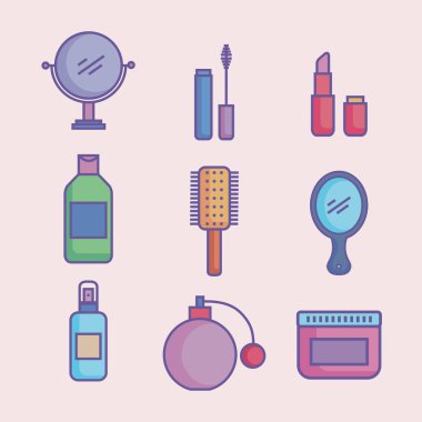 güzellik ürünleri simgeleri