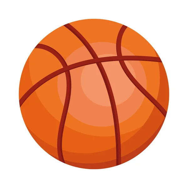 Basketbalový sportovní balón — Stockový vektor