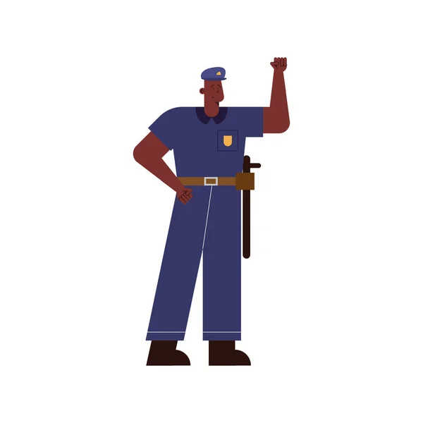 Pracownik policji — Wektor stockowy