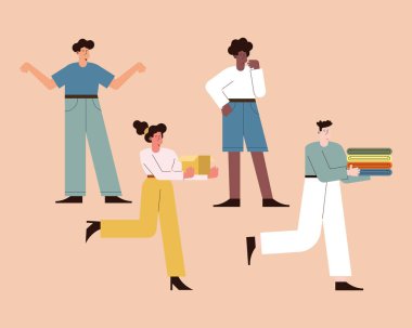 Moda sahibi dört kişi