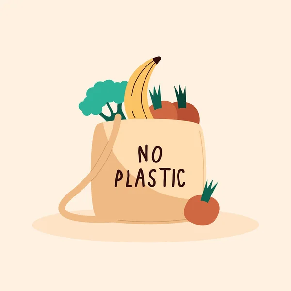 Pas de lettrage plastique — Image vectorielle