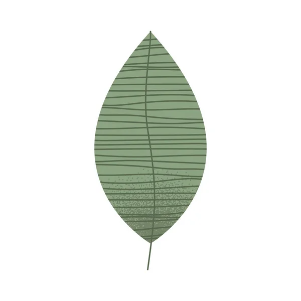 Eco leave plant — Stockvektor