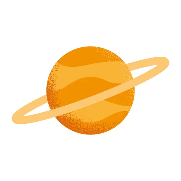 Saturno planeta univerce — Vetor de Stock