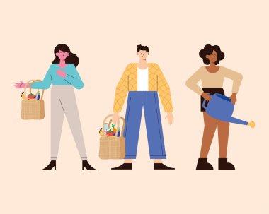 üç yeşil yaşam tarzı insanı