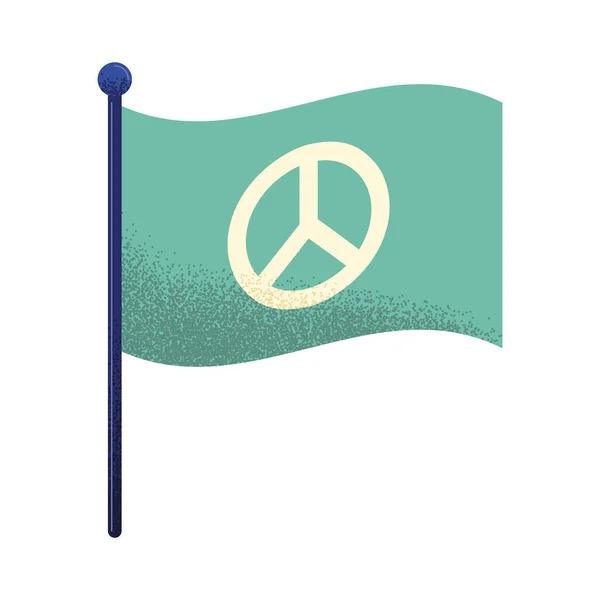 Mírová vlajka — Stockový vektor