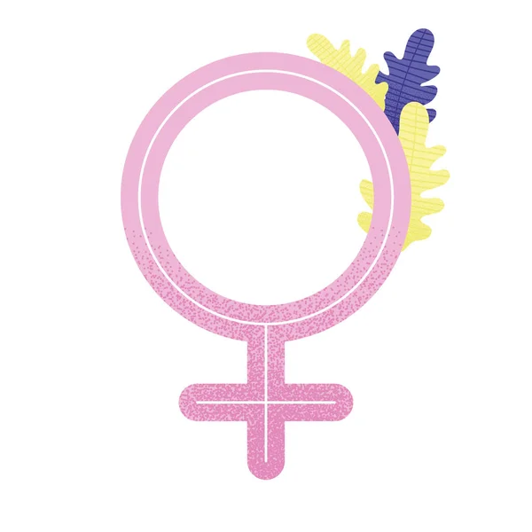 女性性别符号 — 图库矢量图片