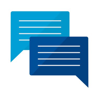 İletişim baloncukları simgesi