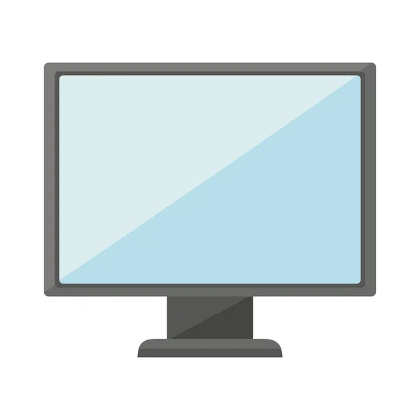 Icono de computadora digital — Vector de stock