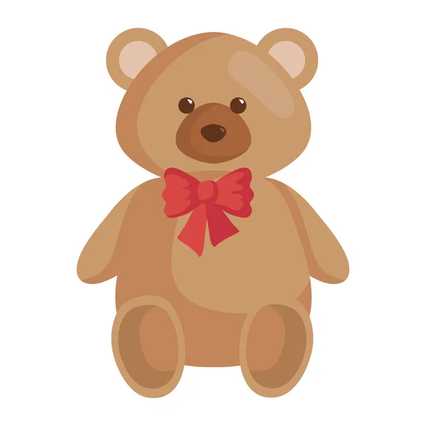 Милий плюшевий ведмедик — стоковий вектор