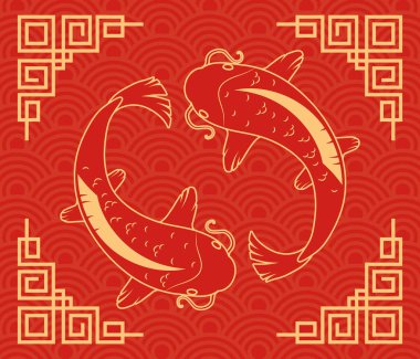 Koi ying yang avlar.