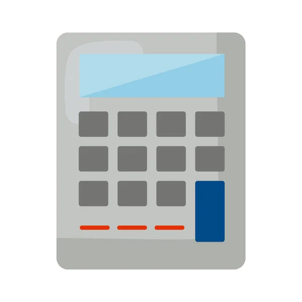 Математическое устройство калькулятора — стоковый вектор