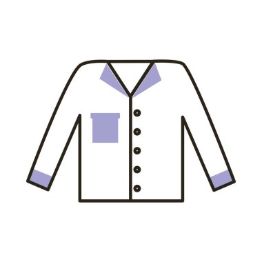 Erkek gömleği zarif.