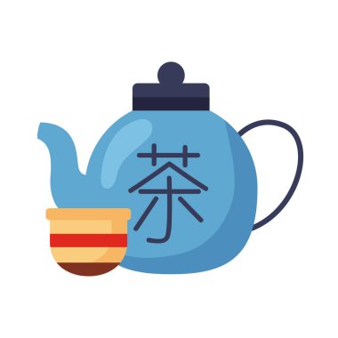 Çin çaydanlığı ve fincanı