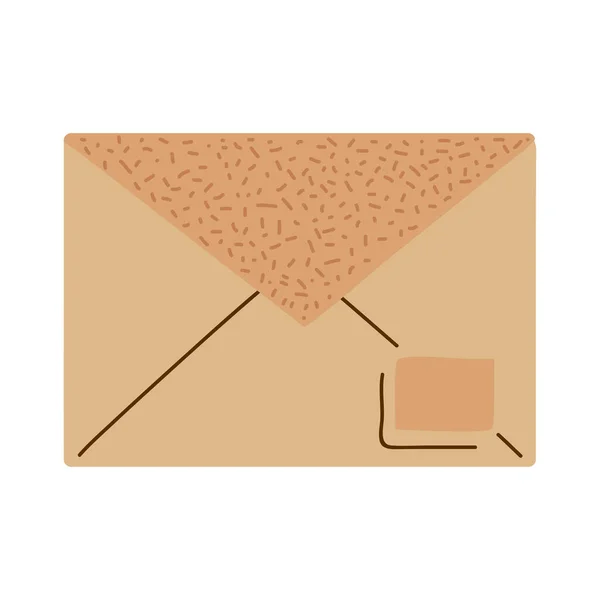 Postal service envelope — Stock Vector