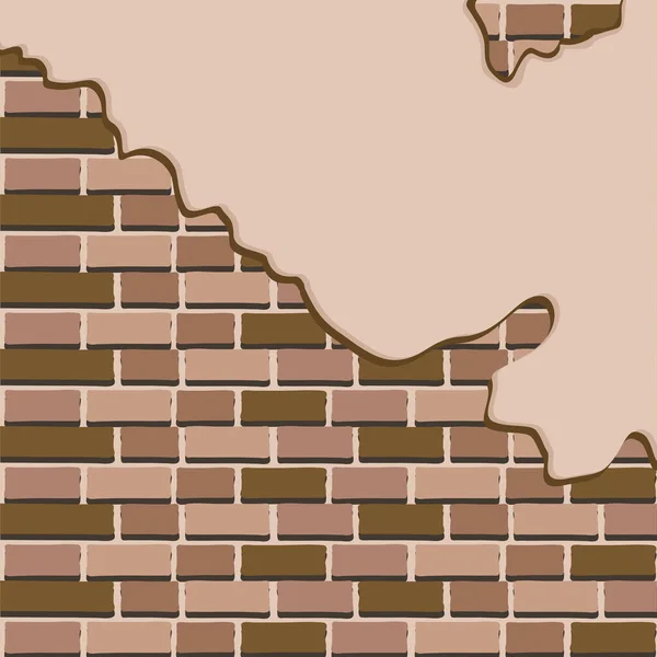劣化した壁のヴィンテージ — ストックベクタ