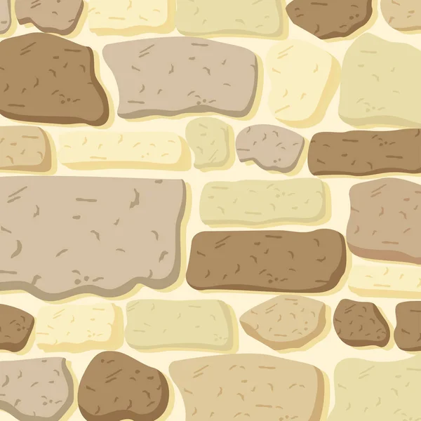 Muro di pietra antico — Vettoriale Stock