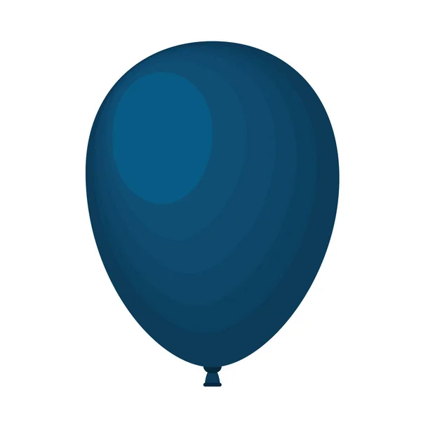 Globo de helio azul — Vector de stock