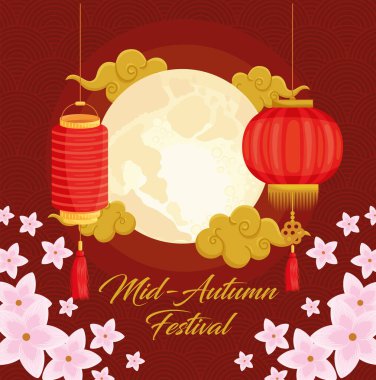 Sonbahar ortası festival afişi