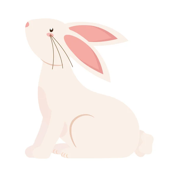 Piccolo coniglio animale — Vettoriale Stock