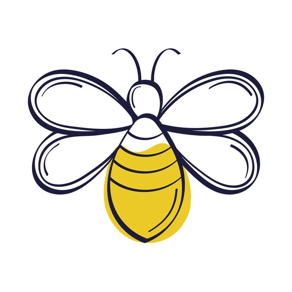 Милое пчелиное животное — стоковый вектор
