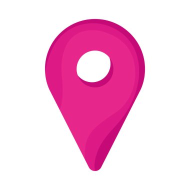 pin işaretleyici konumu