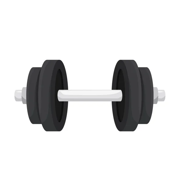 Equipo deportivo Dumbbell — Archivo Imágenes Vectoriales