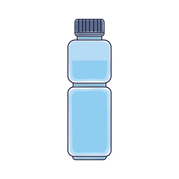 Bouteille d'eau plastique — Image vectorielle