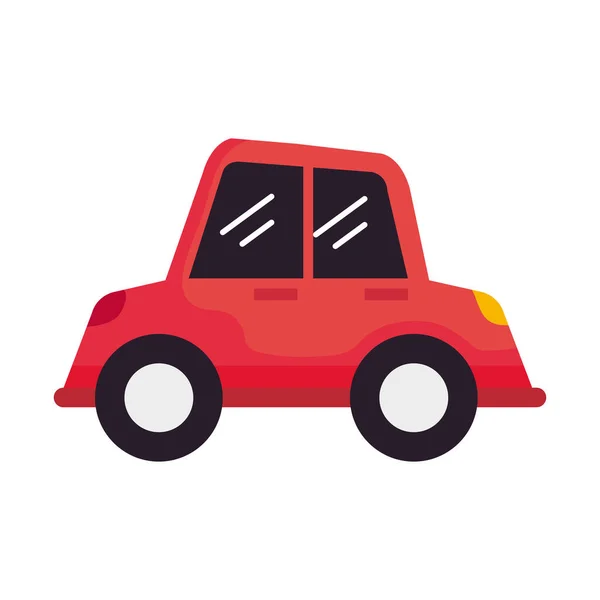 Jouet voiture rouge — Image vectorielle