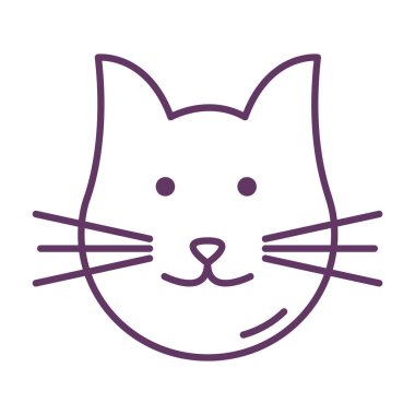 kedi hayvan çizgisi tarzı