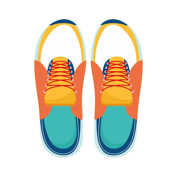 Chaussures de tennis sport — Image vectorielle
