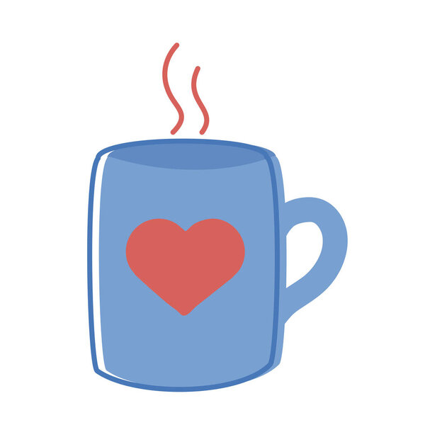 mug with heart