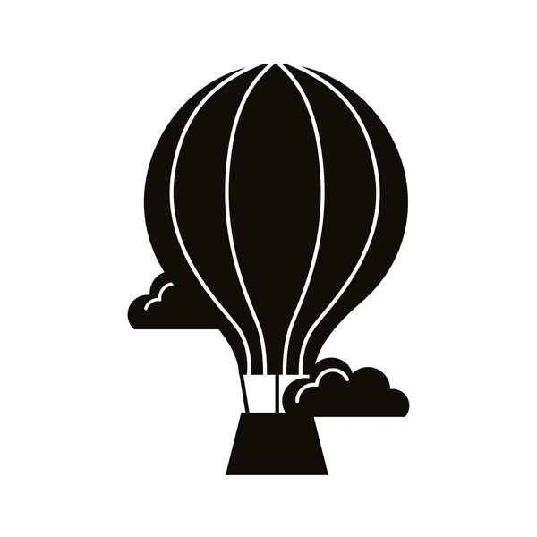 Ballonlucht heet — Stockvector