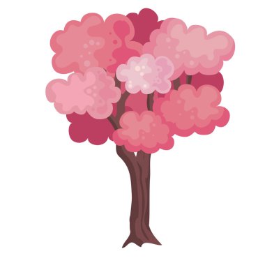 pembe renk ağacı