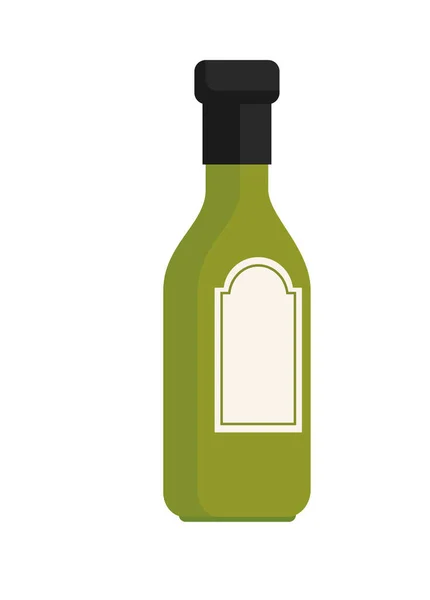 Olive oil bottle — Stock Vector