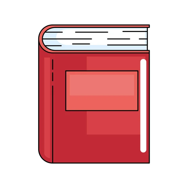 Libro de educación icono — Vector de stock