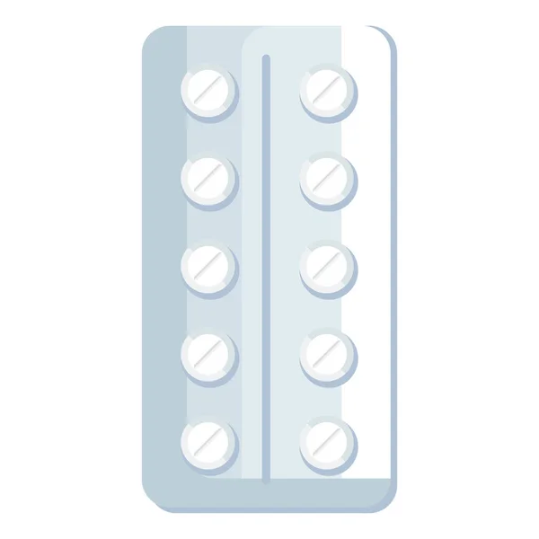 Pictogram medische tablet — Stockvector