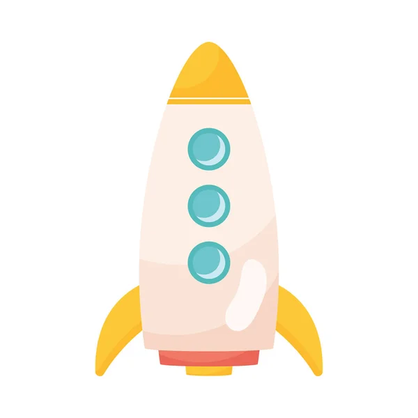 火箭玩具图标 — 图库矢量图片#