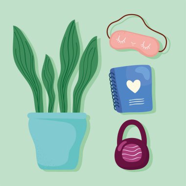 kişisel bakım simgeleri