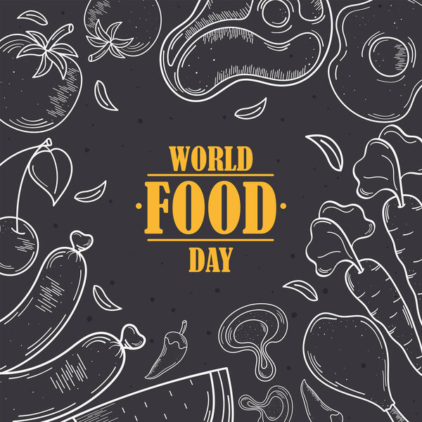 World food day symbols