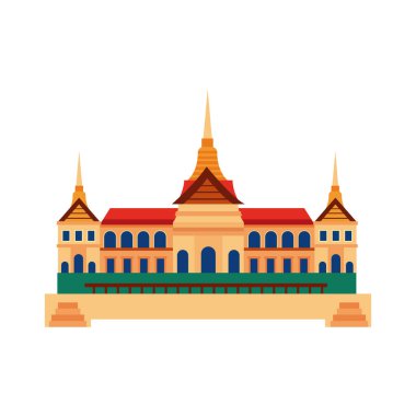 Thai tapınağının simgesi