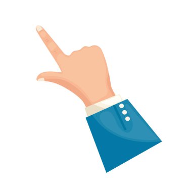 İnsan eli işaret ediyor