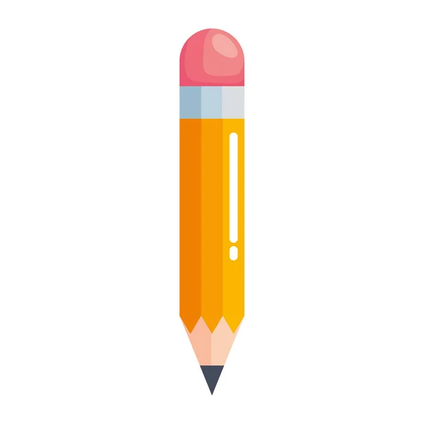 Isolated pencil icon — Stock Vector