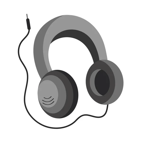 Musik-Kopfhörer-Symbol — Stockvektor