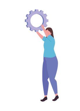 Kadın holding dişli