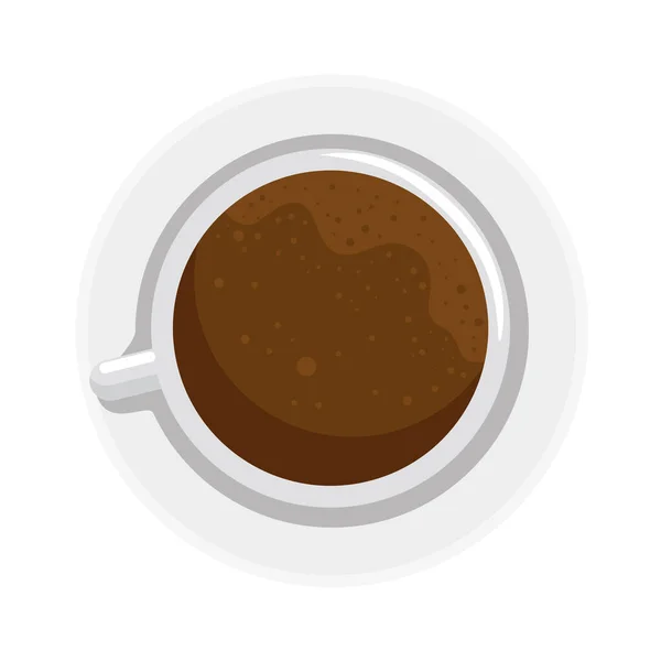 Εικονίδιο κύπελλο καφέ — Διανυσματικό Αρχείο